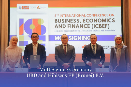 UBD Signs MoU with Hibiscus EP (Brunei) B.V. to Strengthen Academia–Industry Collaboration