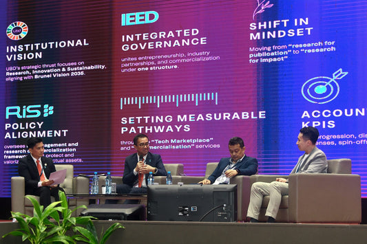 UBD Hosts IHEEC on Enterpreneurship, Innovation and Commercialisation