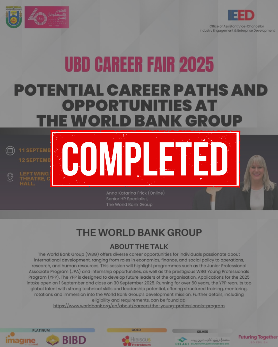 UBD IEED