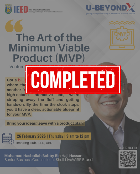U-BEYONDX: The Art of the Minimum Viable Product (MVP)